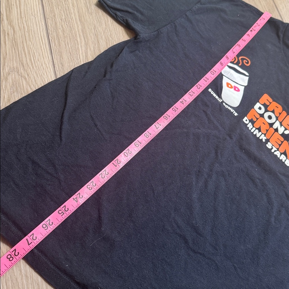 Dunkin Donuts FRIENDS Coffee T Shirt Size XL Graphic Coffee lover Starbucks - Picture 6 of 7